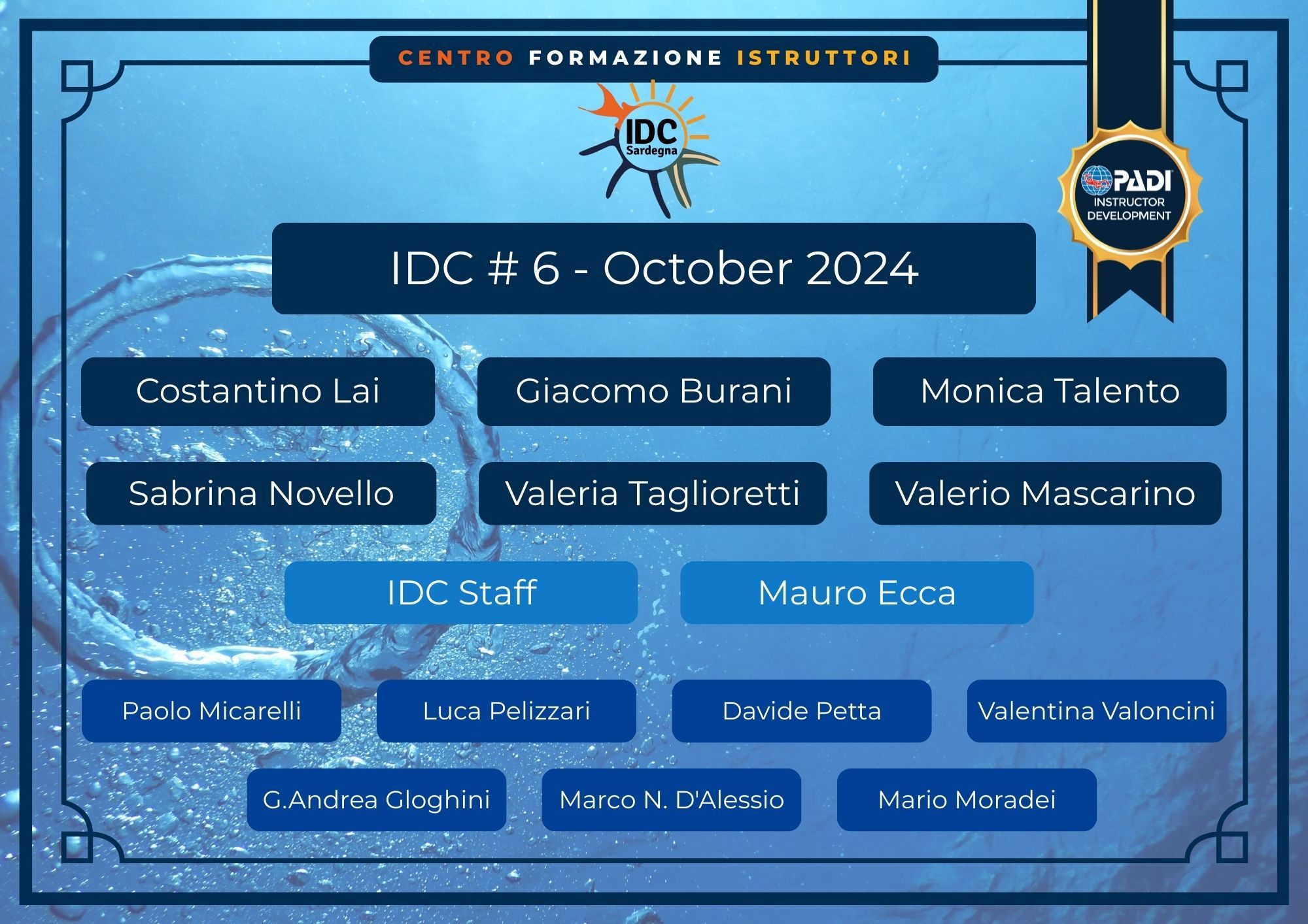 IDC #6 – October 2024